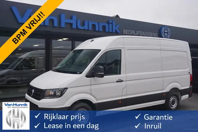 Volkswagen Crafter 35 140PK L3H3 Facelift BPM VRIJ 10" Scherm Apple C