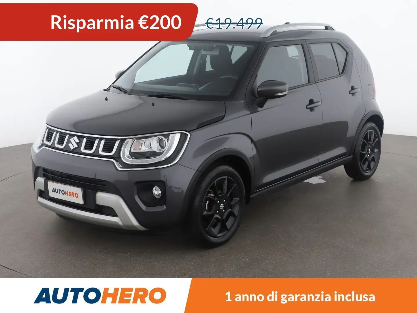 Suzuki Ignis 1.2 DualJet Mild-Hybrid Top MHEV Gris - 1