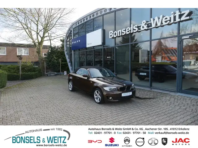 BMW 118 i Cabrio El. Verdeck Leder Klimaautom SHZ Temp PDC