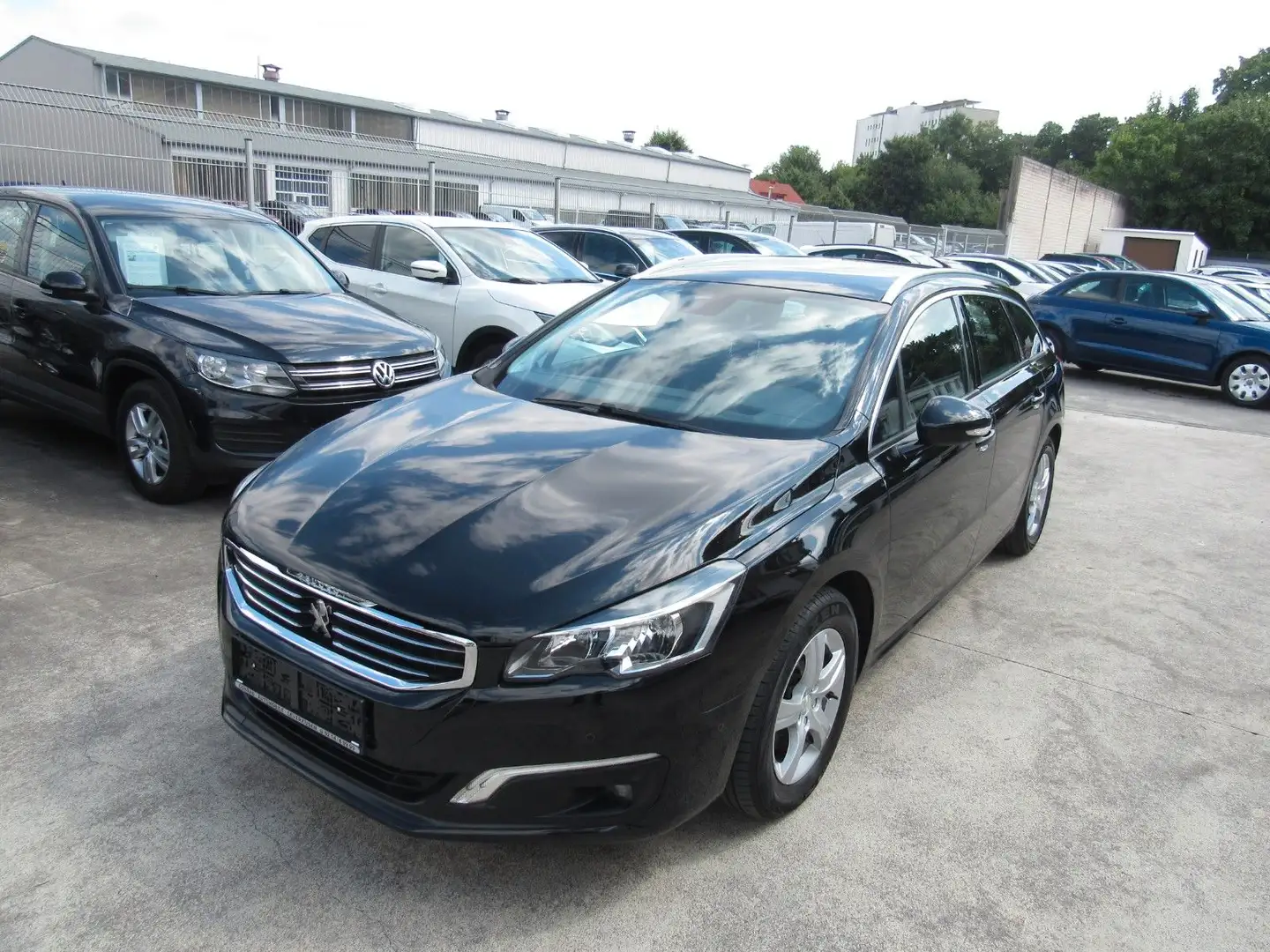 Peugeot 508 SW,KLIMA,ALU,LEDER,NAVI. Schwarz - 1