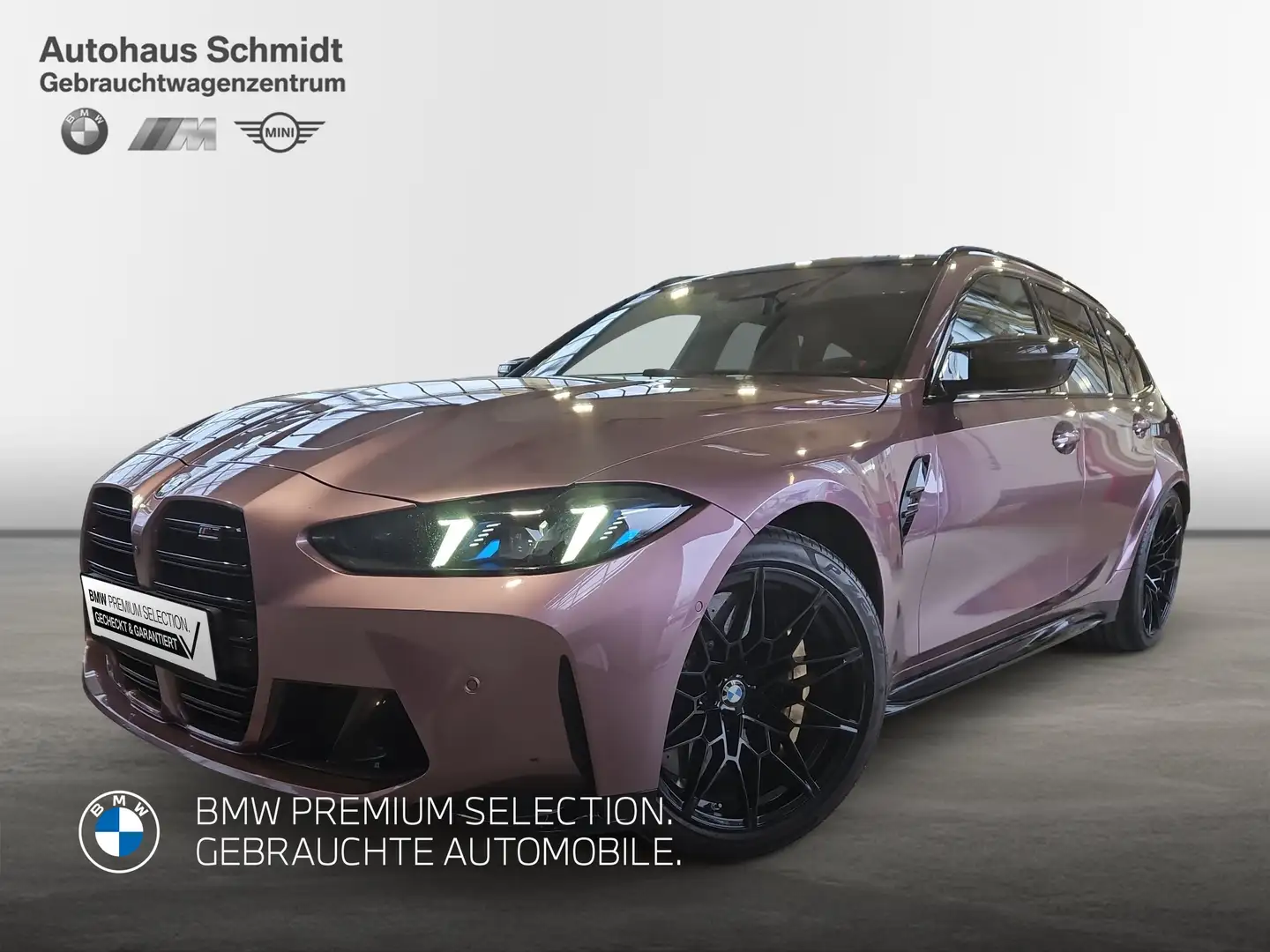 BMW M3 Competition xDrive Touring 884€ netto/mtl.*INDIVID Violett - 1