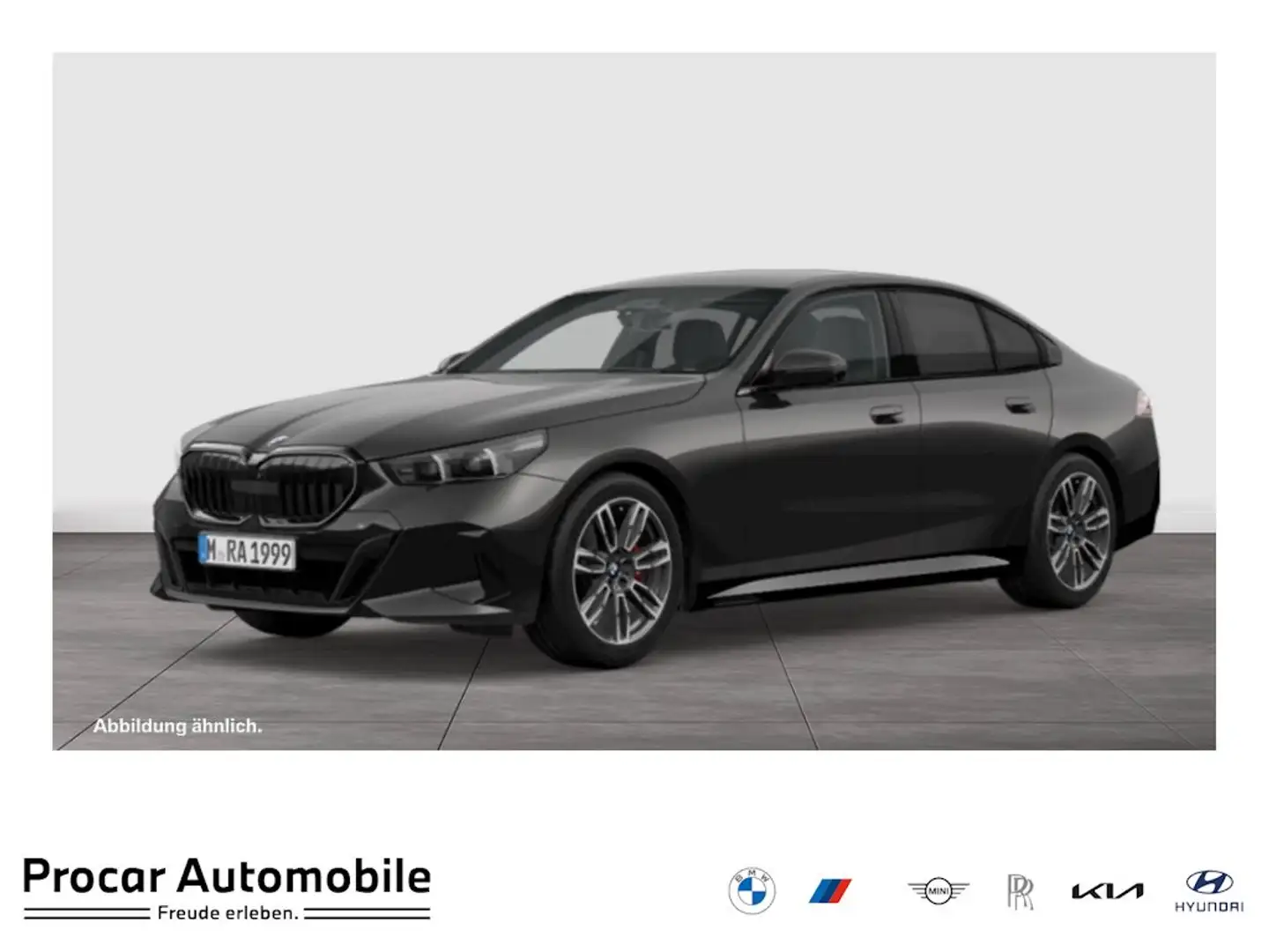 BMW 520 d 19" M-Sport DA Prof. AHK 360° Autobahnassi Gris - 1