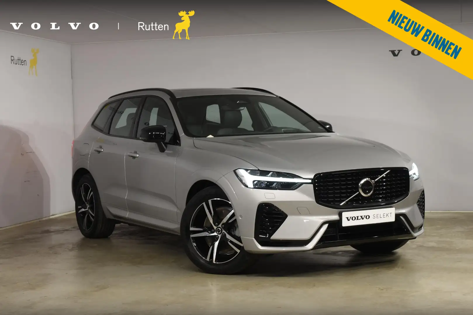 Volvo XC60 T6 350PK Automaat Plug-in hybrid AWD R-Design / Na Gris - 1