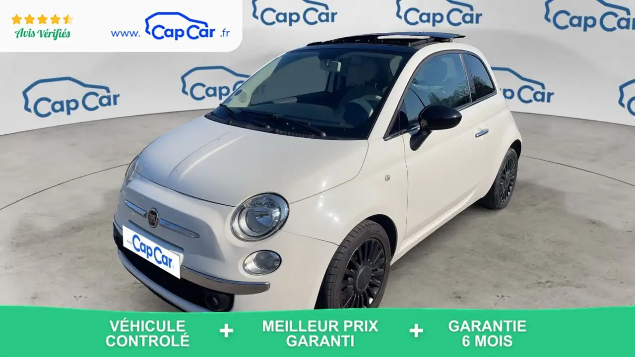 Fiat 500 II 0.9 TwinAir 85 Lounge - Toit ouvrant