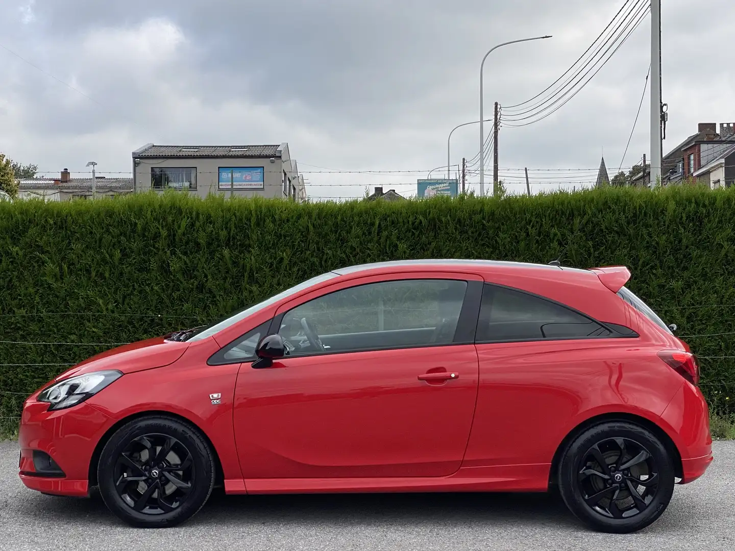 Opel Corsa 1.0 Turbo OPC-Line - Black Edition ! Rood - 2