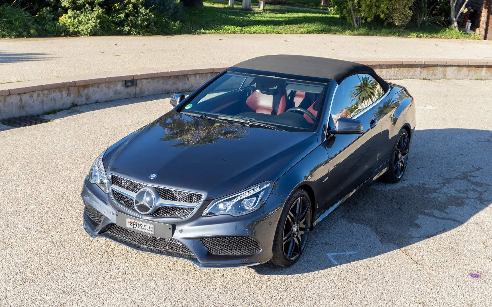 Mercedes-Benz E 400 Classe E Cabriolet 400 Sportline A Gris - 2
