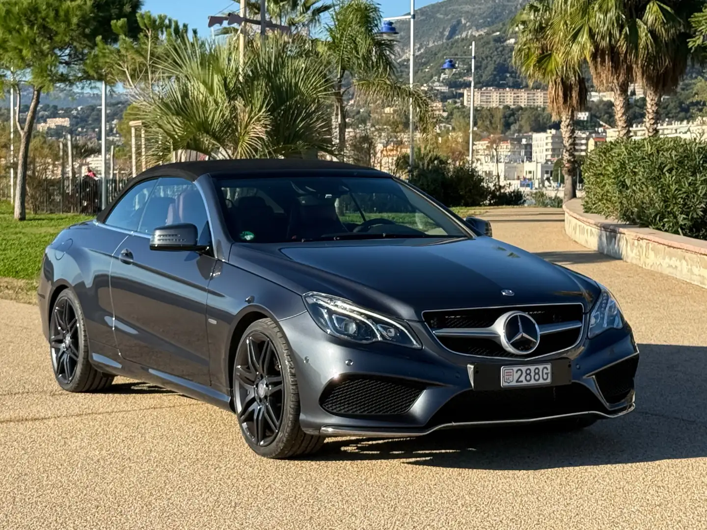 Mercedes-Benz E 400 Classe E Cabriolet 400 Sportline A Grijs - 2
