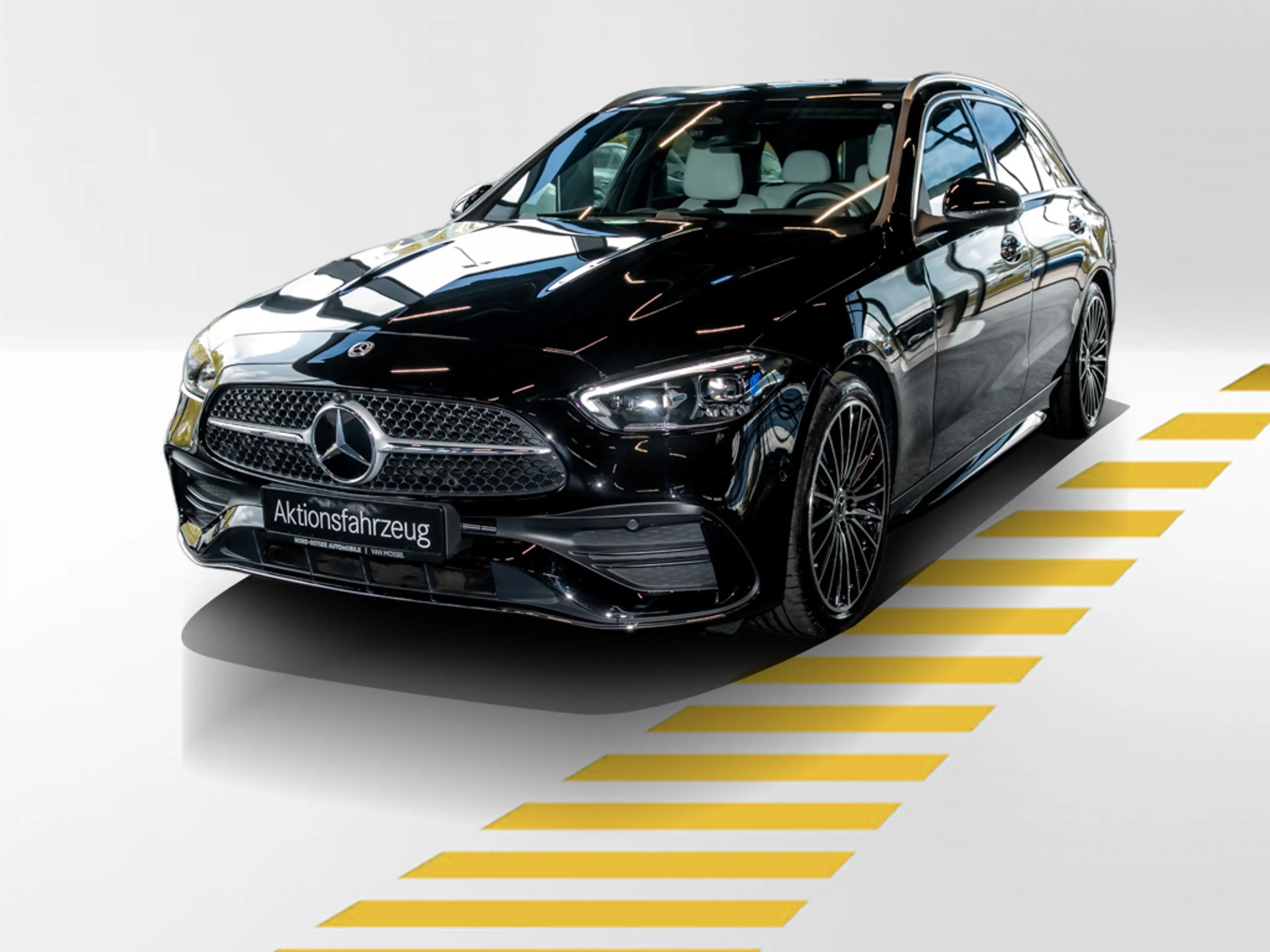 Mercedes-Benz C 220 d T AMG NIGHT DISTR. 360° WINTER-PAKET 19Z — photo 2