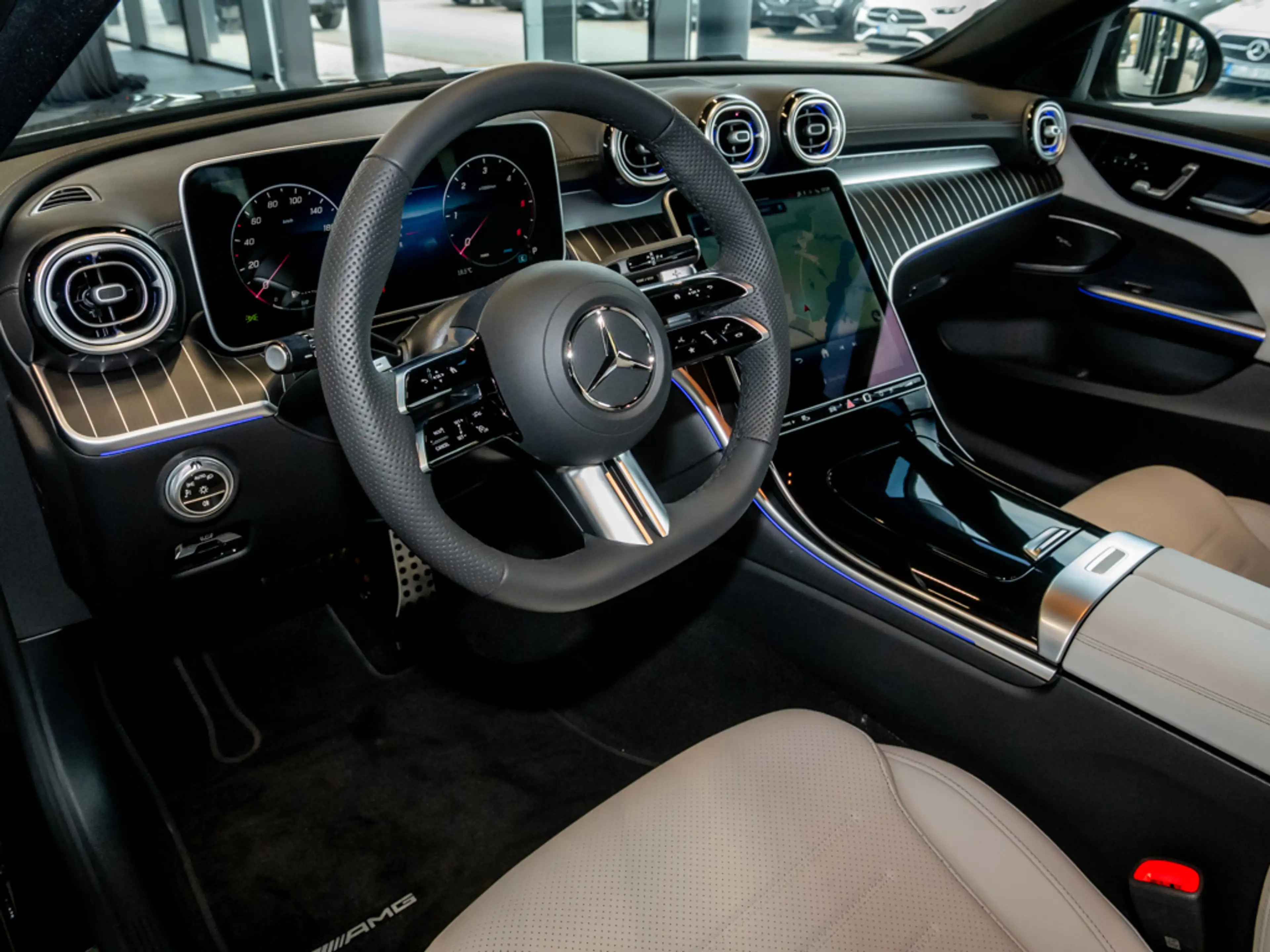 Mercedes-Benz C 220 d T AMG NIGHT DISTR. 360° WINTER-PAKET 19Z — photo 8