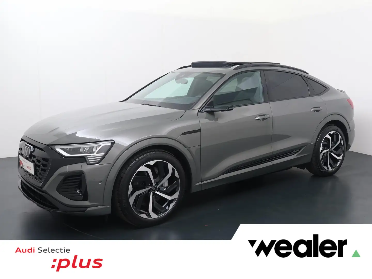 Audi Q8 e-tron Sportback 55 quattro S Edition 115 kWh | 408 PK | Grijs - 1