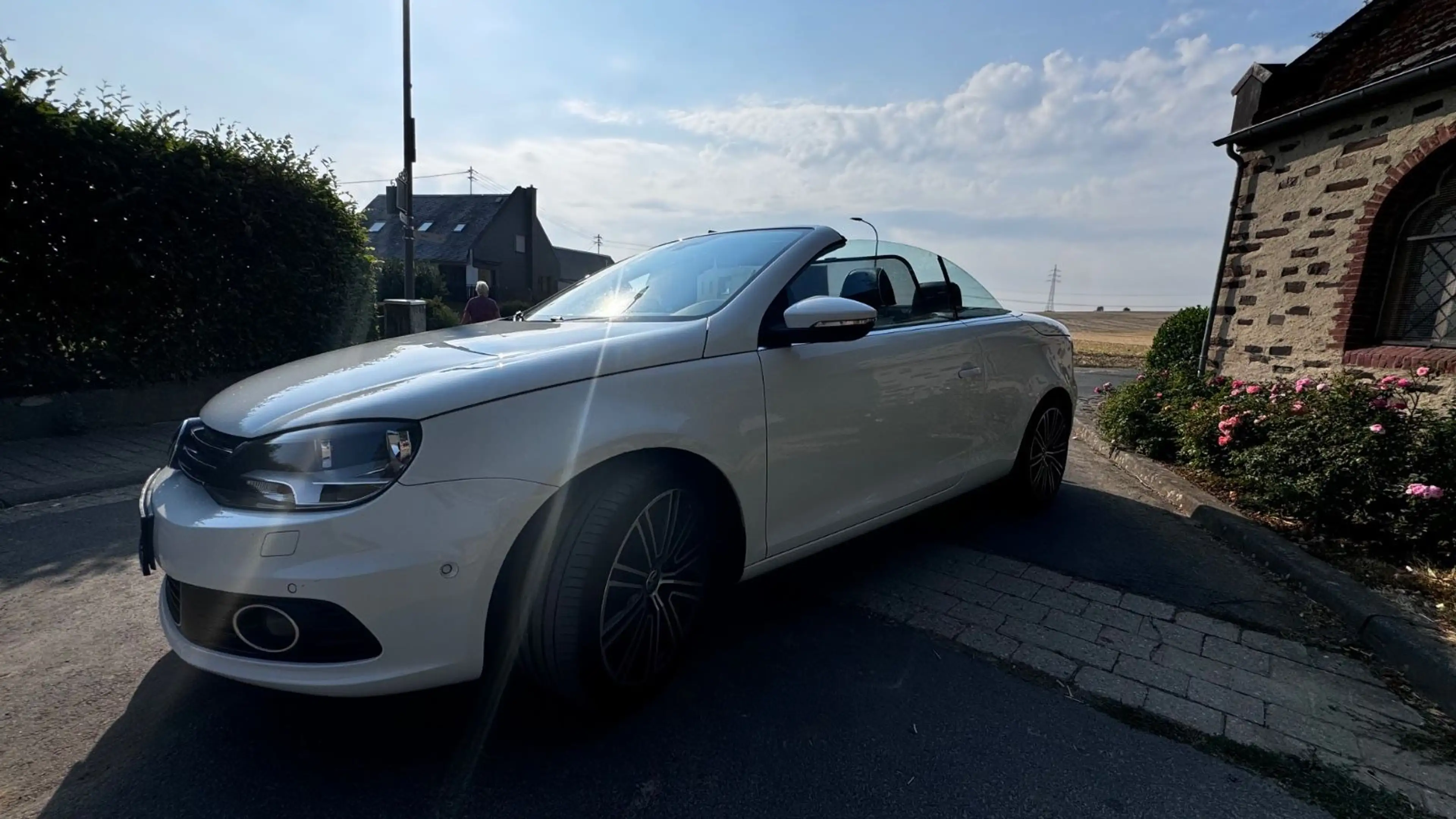 Volkswagen Eos 2,0TExclusive a1,Hd.Voll!Scheckh.PANO+CA FP!