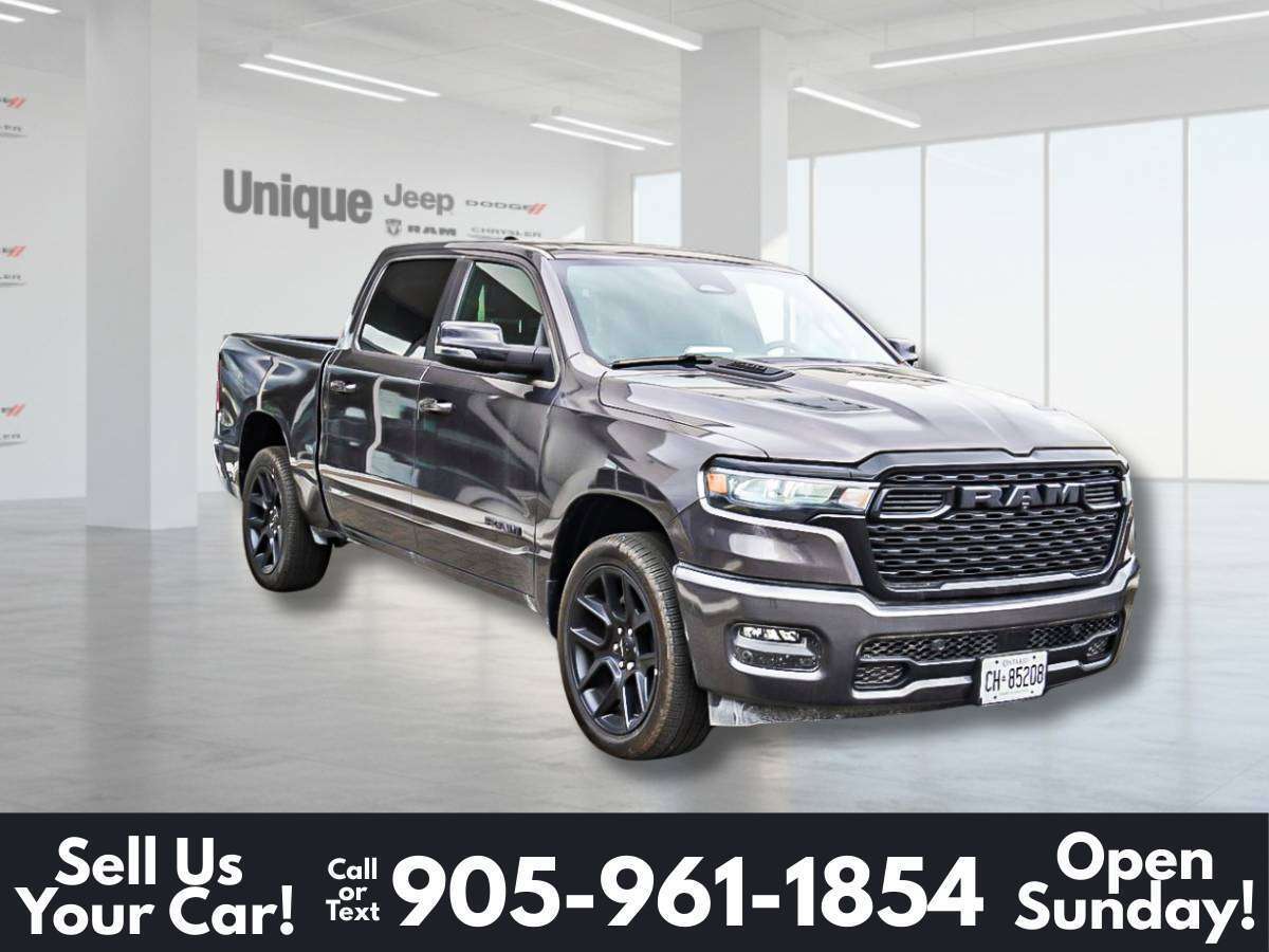 2026 RAM 1500 Sport 4x4| COMPANY DEMO| NIGHT EDITION| PANO ROOF|