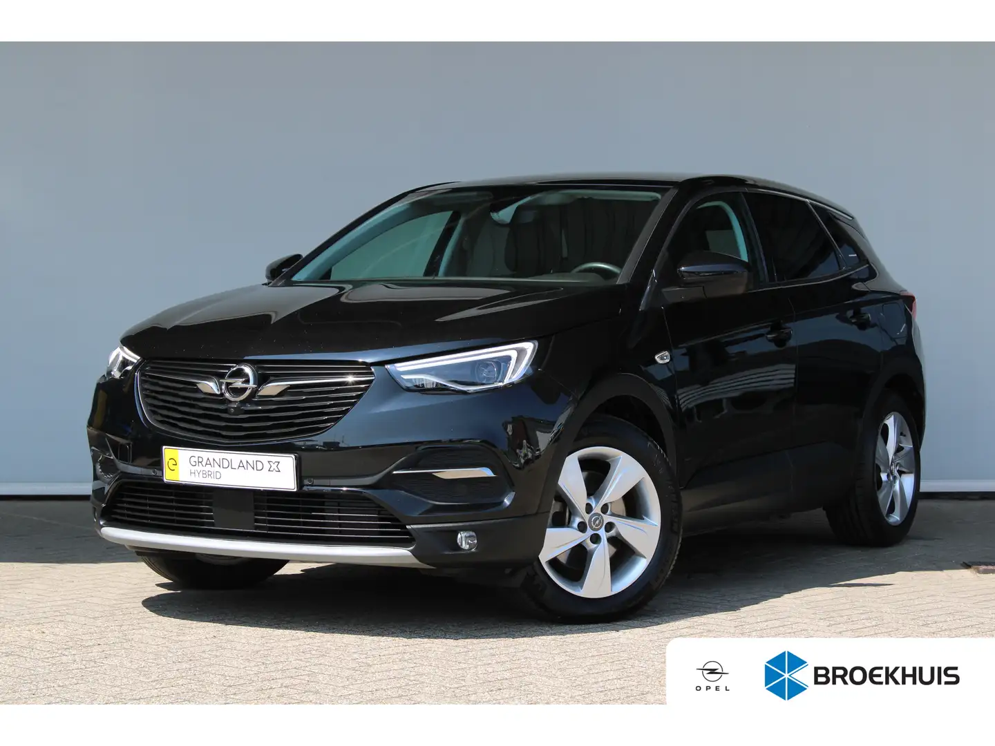 Opel Grandland X 1.6 Turbo Hybrid4 Ultimate | Apple Carplay/Android Zwart - 1