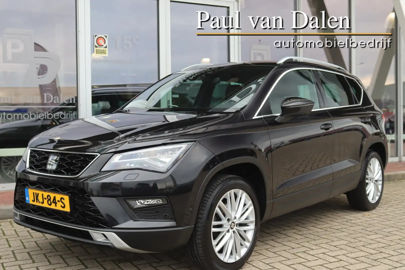 SEAT Ateca 1.5TSI 150PK AUTOMAAT XCELLENCE Navi | Adapt.Cruis Zwart - 1