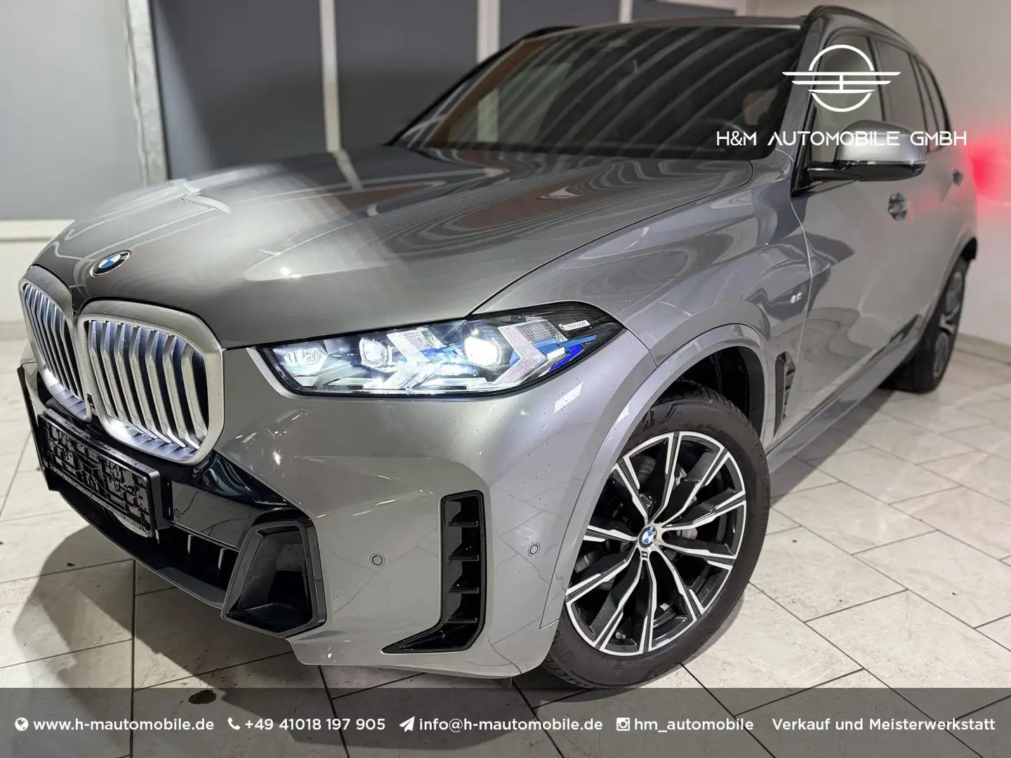 BMW X5 30 d xDrive M Sport - AHK/HK/LED/CarPlay/360 Gris - 1
