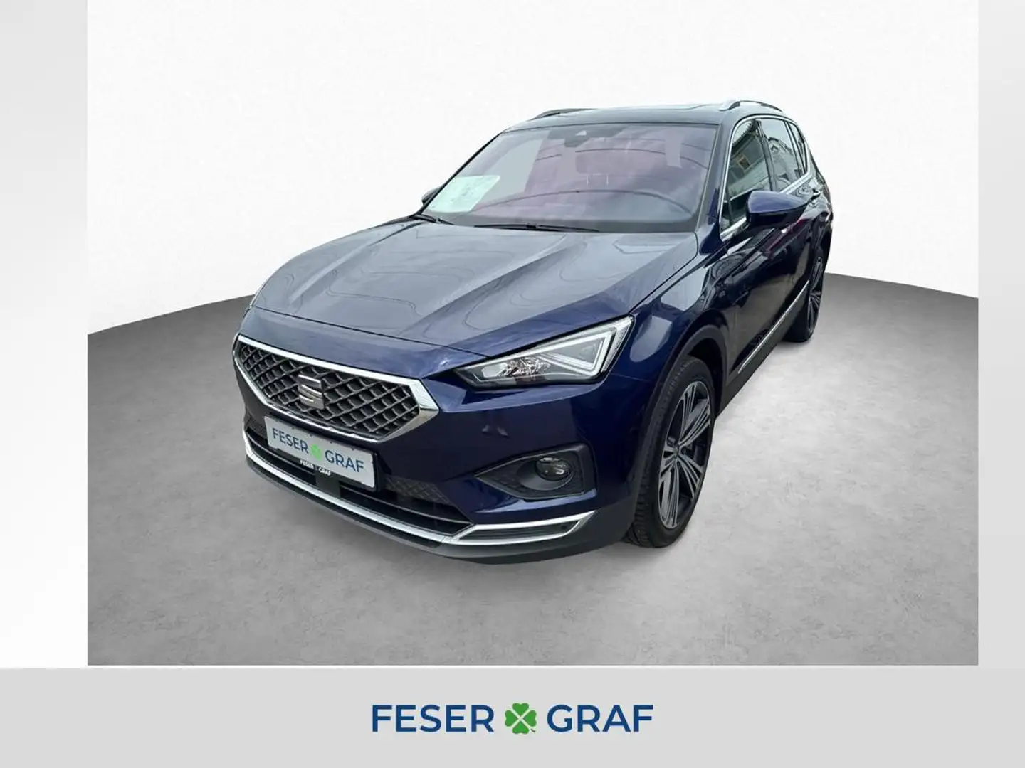 SEAT Tarraco 2.0 TDI DSG 4DRIVE XCELLENCE, PANO, AHK, NAVI, 20 Blau - 1