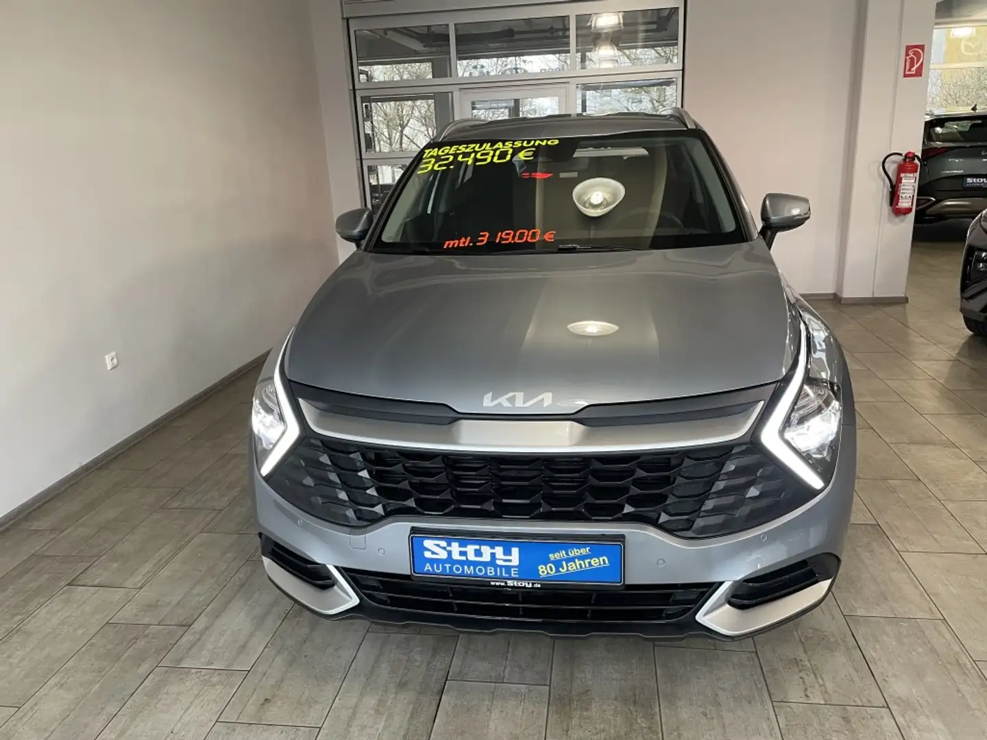 Kia Sportage Modell 2025 1.6 48V DCT Navi LED SHZ Lager Silber - 2