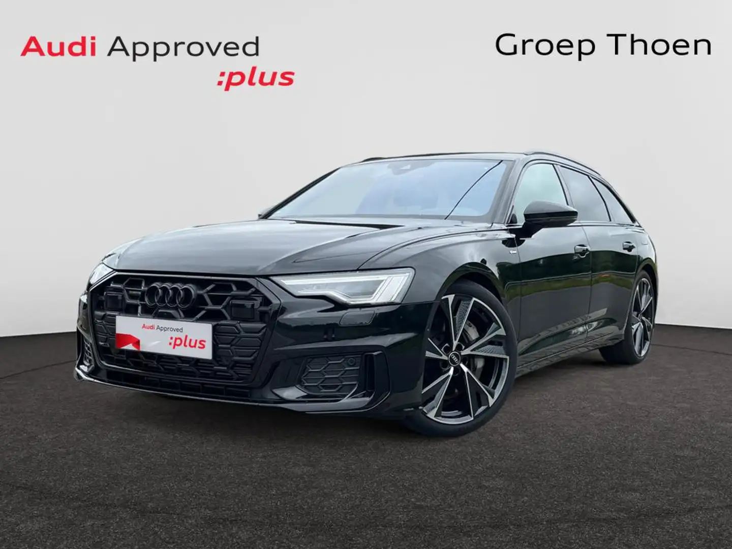 Audi A6 Avant Avant 50 TFSI e Q PHEV Bus. Ed. S line S tr  Noir - 1