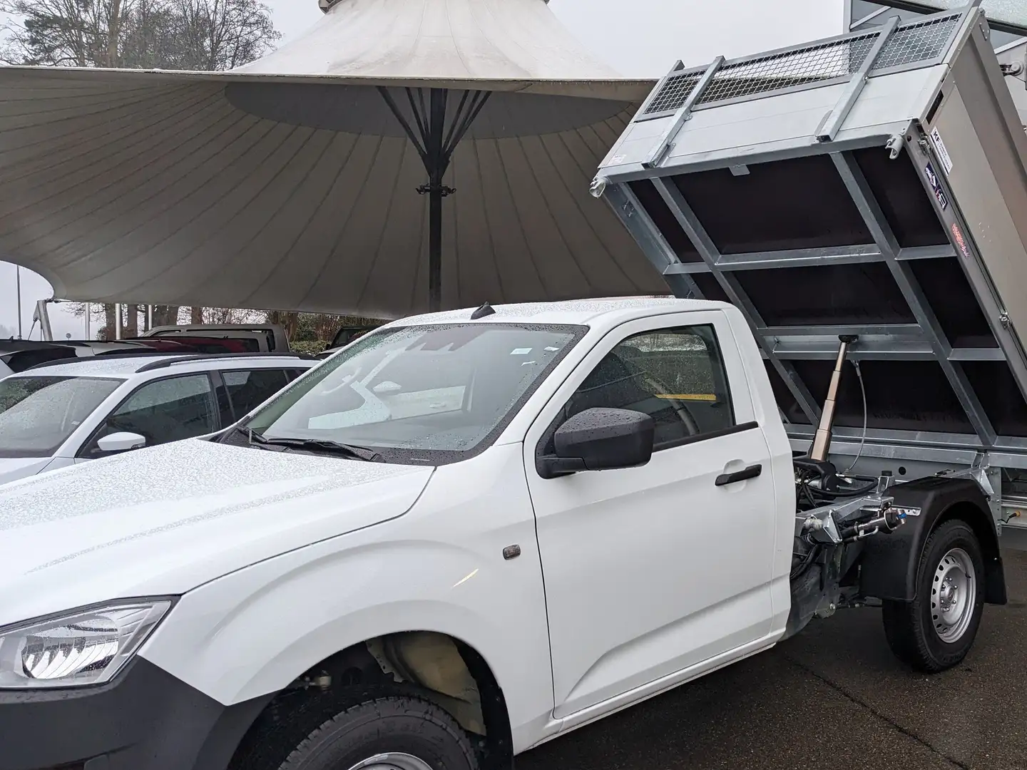 Isuzu D-Max Single Cab 4x4 Kipper 3 Seiten Pritsche sofort Blanco - 1