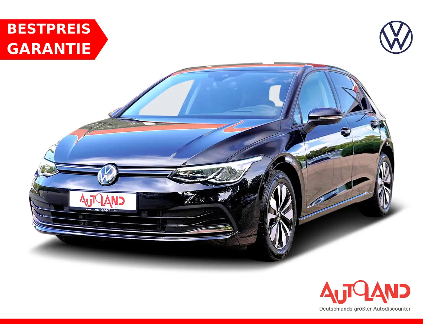 Volkswagen Golf VIII Move eTSI LED Navi ACC AHK Head-Up Zwart - 1