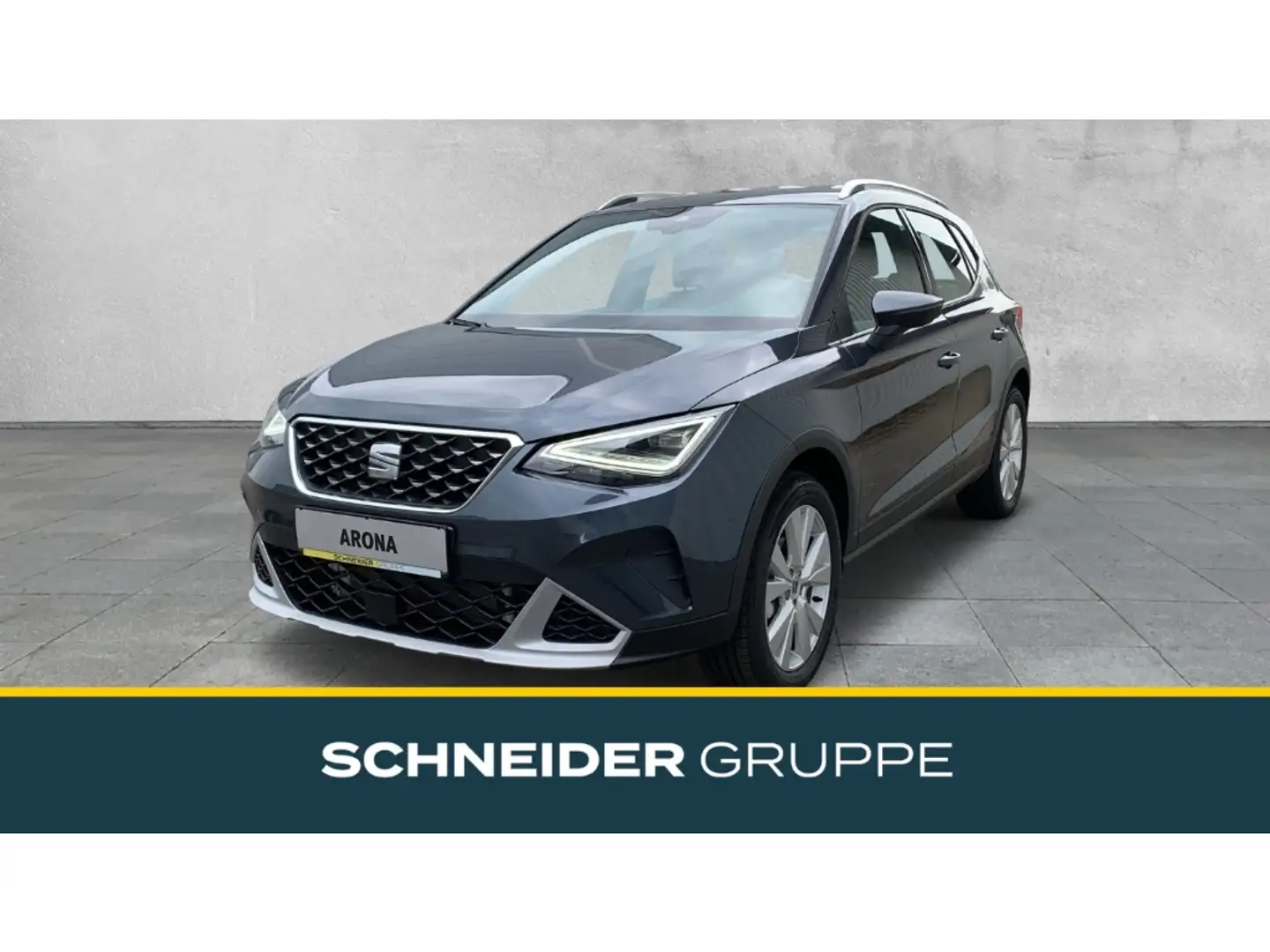 SEAT Arona Xperience 1.0 TSI DSG LED+NAVI+ACC+DAB+SHZ Grijs - 1