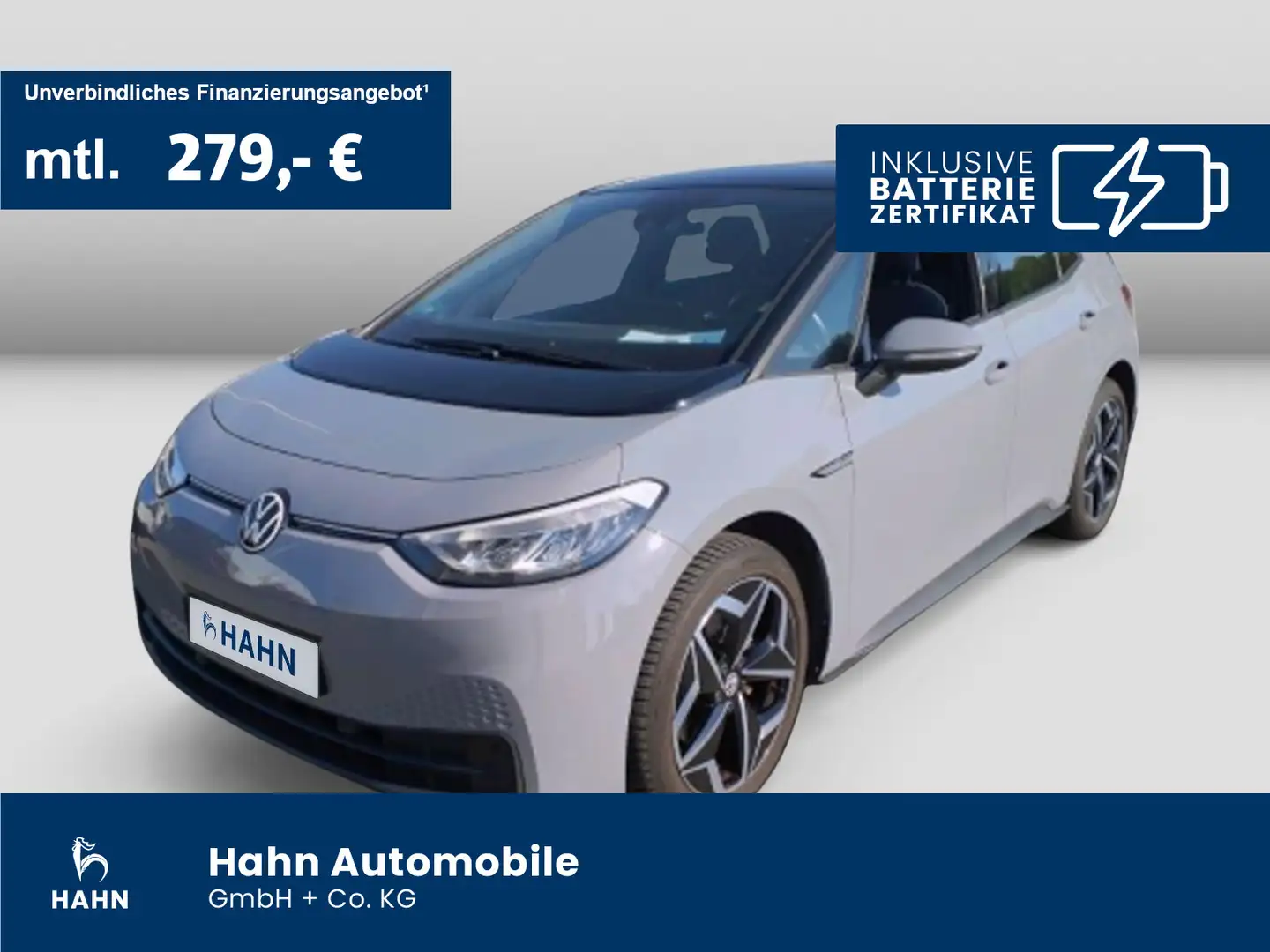 Volkswagen ID.3 Pro Life ACC LED Navi PDC Sitzheiz Wärmepu Gris - 1