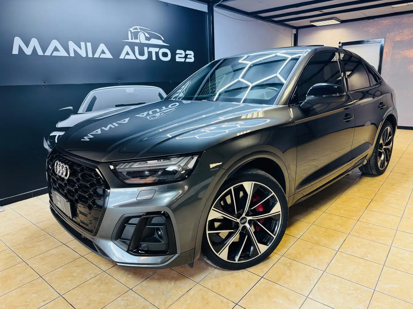 Audi SQ5 Audi SQ5 SPB TDI quattro *400CV*S-LINE*TETTO*FULL* Grigio - 1