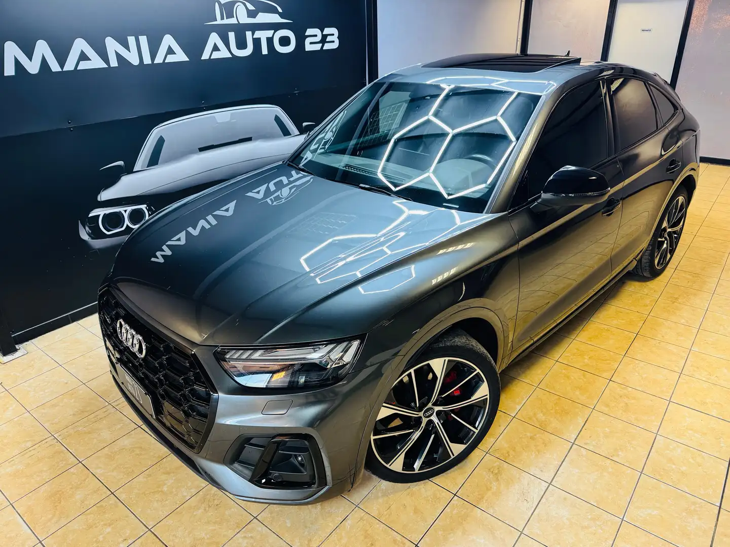 Audi SQ5 Audi SQ5 SPB TDI quattro *400CV*S-LINE*TETTO*FULL* Grigio - 2