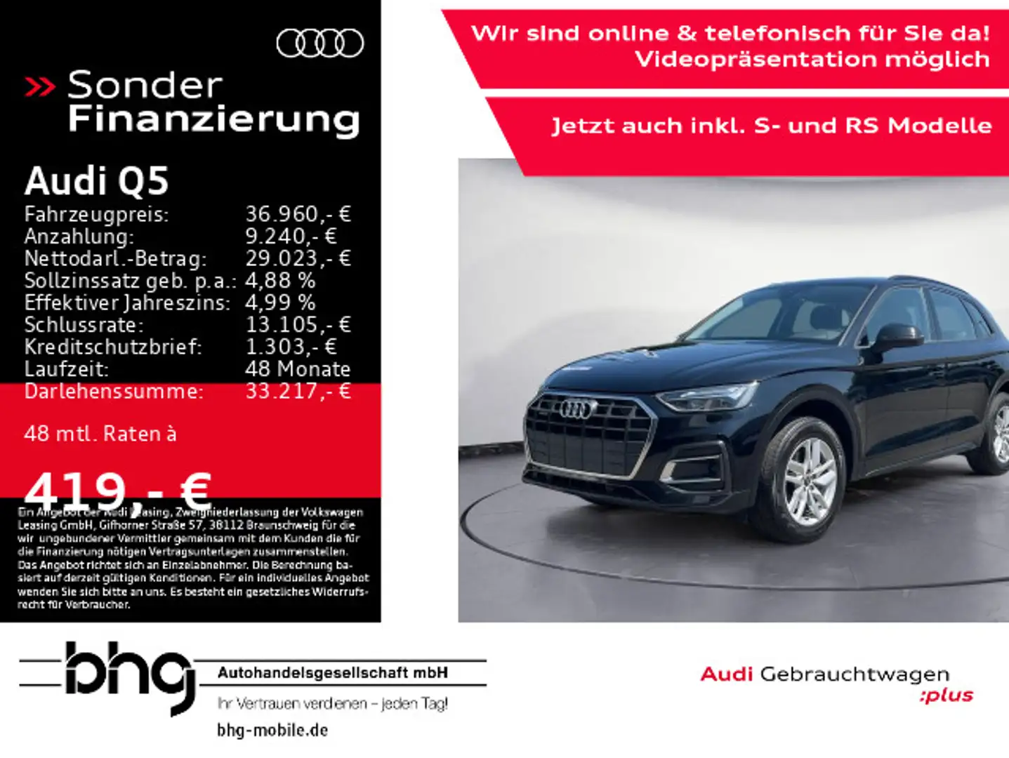 Audi Q5 40 TDI quattro S tronic Nero - 1