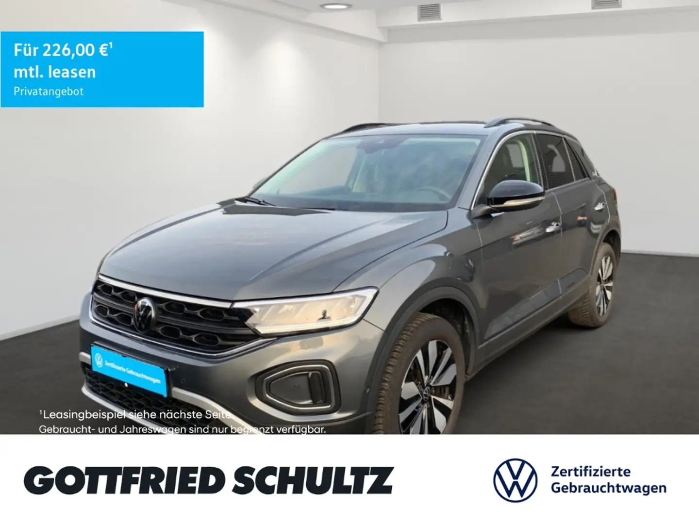 Volkswagen T-Roc GOAL TSI NAVI LED SITZHEIZUNG EINPARKHILFE Grau - 1
