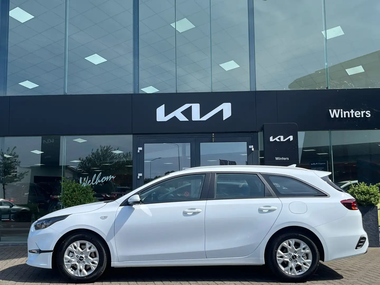 Kia Ceed SW / cee'd SW Sportswagon 1.0 T-GDi ComfortLine tot 10 Jaar Gara Wit - 2