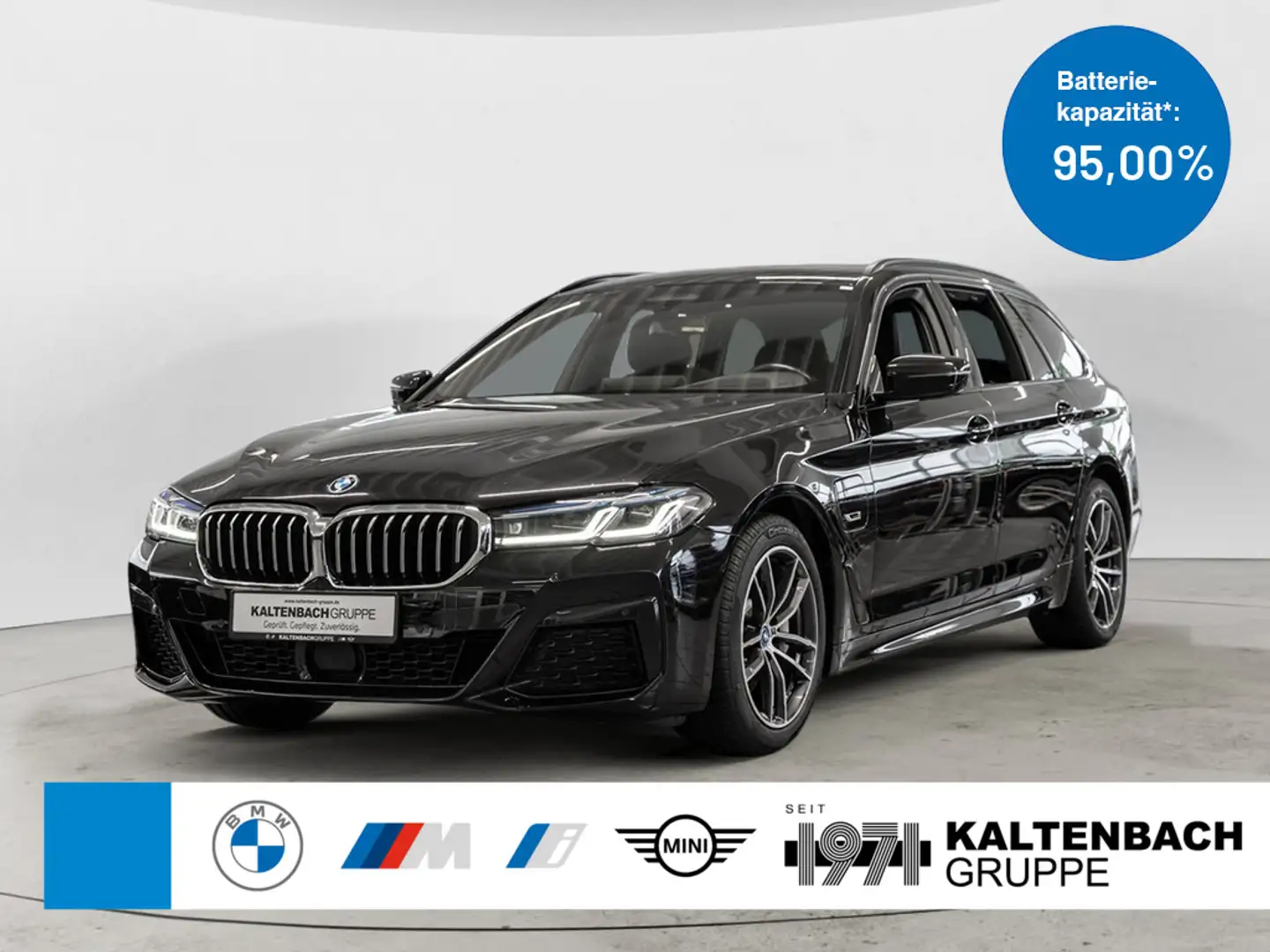 BMW 520 e M Sport FACEL. PANO HUD LASER LED ACC Nero - 1
