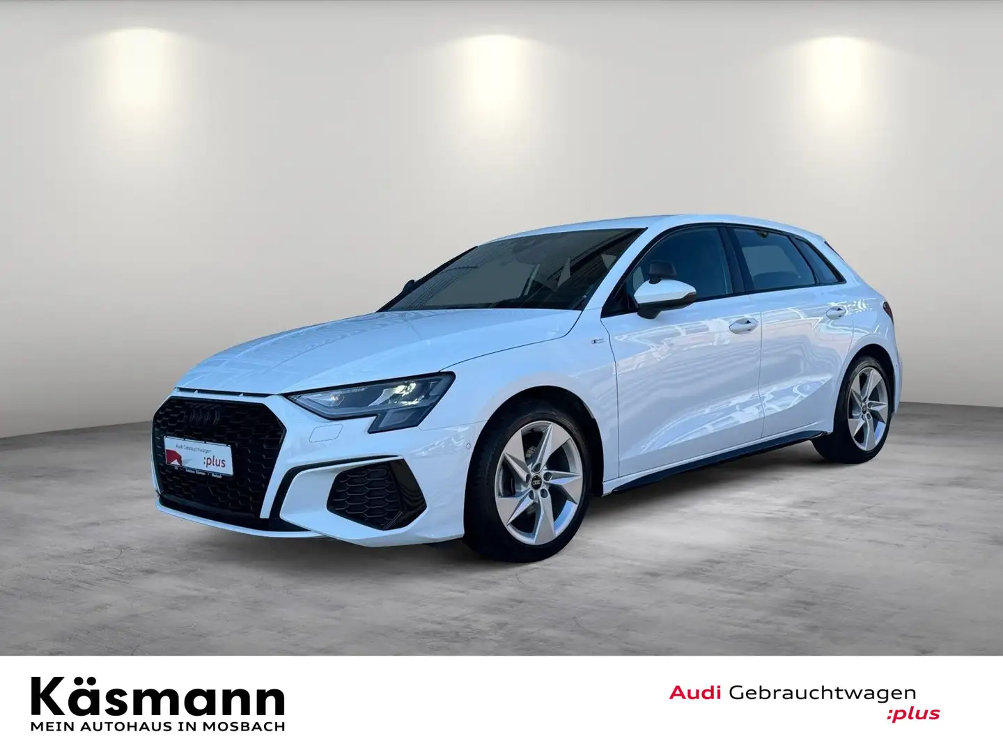 Audi A3 S line 30TDI 2x S line STANDH Blanc - 2
