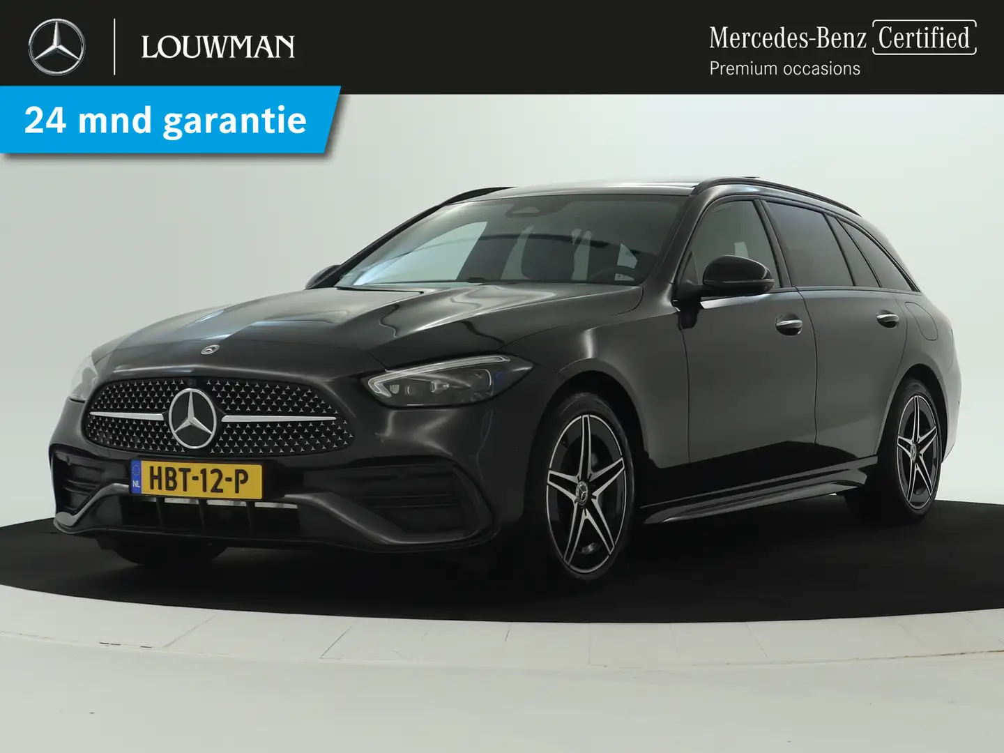 Mercedes-Benz C 300 Estate 300e AMG-line Phev | Panorama Schuif/Kantel Grijs - 1
