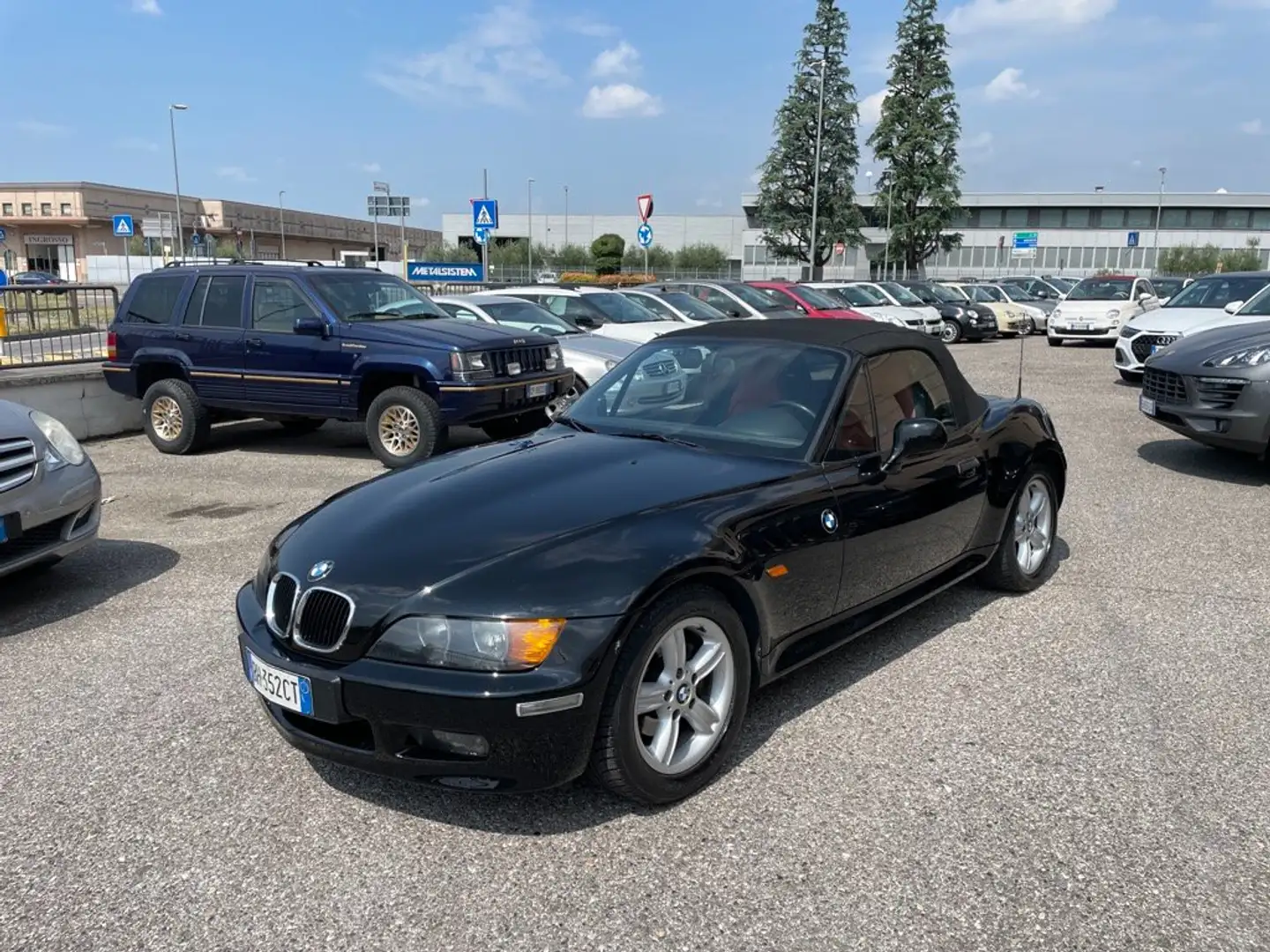 BMW Z3 Roadster 1.9 118cv RESTYLING KM.100K CLIMA PELLE Negro - 1