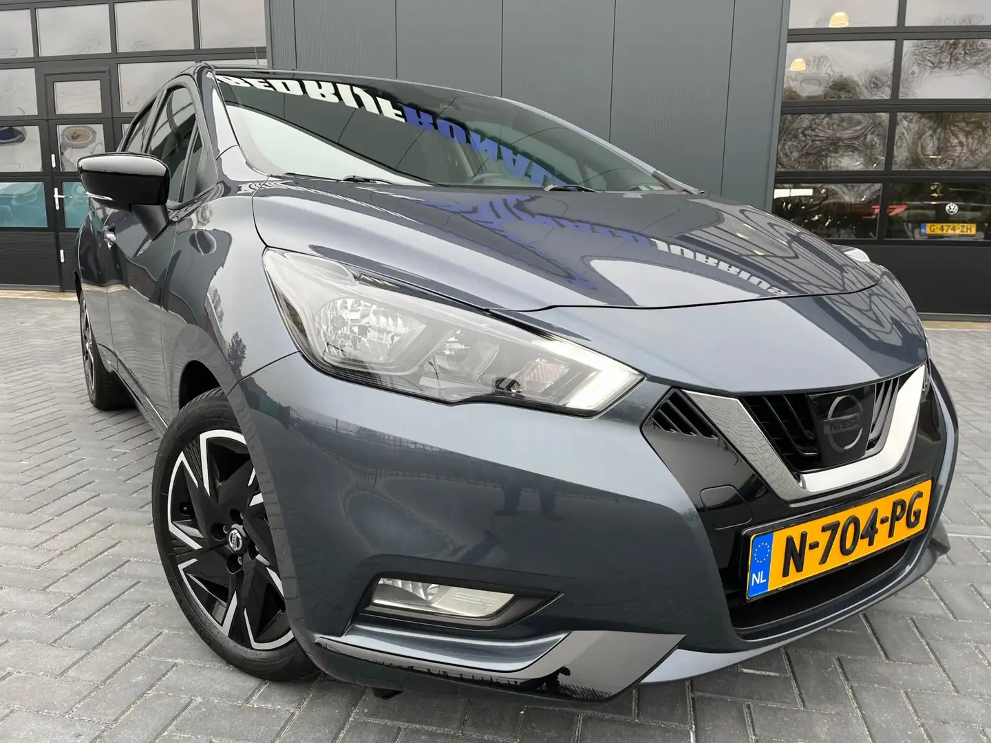 Nissan Micra 1.0 IG-T N-Design NL.Auto/Cruise/Privacy Glass/1St Grijs - 2