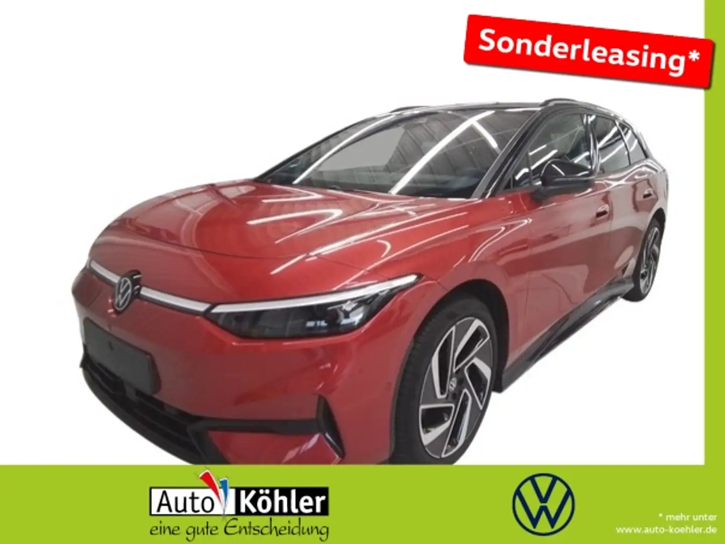 Volkswagen ID.7 Tourer Pro Black/Matrix/CCS/CarPlay/ACC/AHK Rot - 1