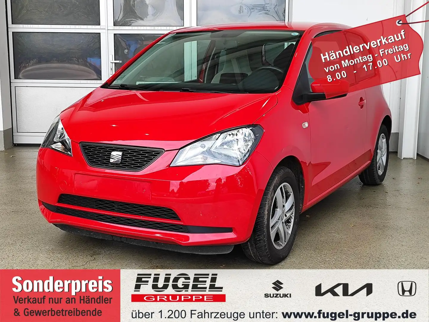 SEAT Mii 1.0 Style Salsa Klimaanlage Rouge - 1