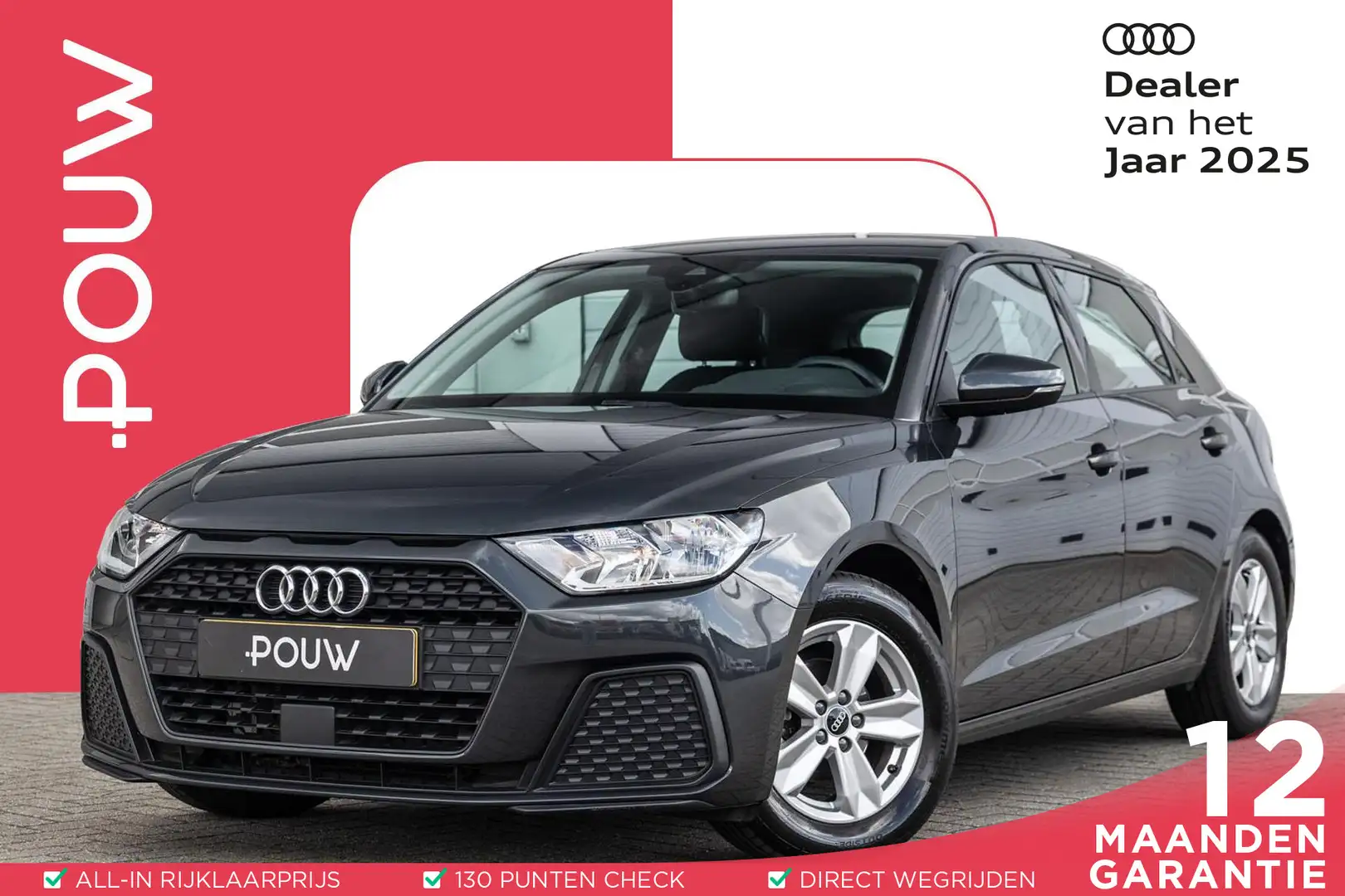 Audi A1 Sportback 25 TFSI 95pk Pro Line | Apple Carplay/An Grijs - 1