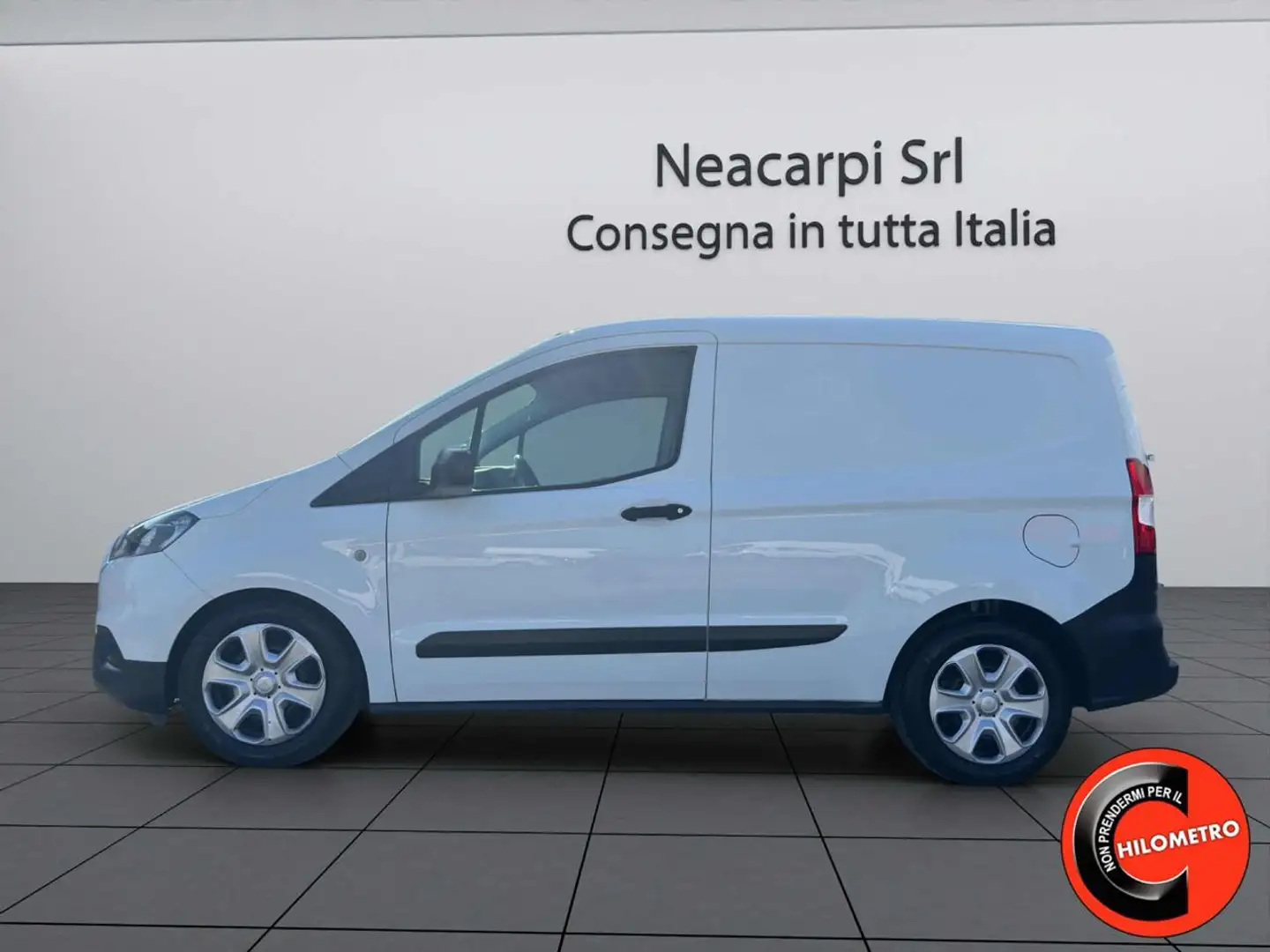 Ford Transit Courier 1.5 TDCi 75CV-SENSORI-OTTIME CONDIZIONI-+IVA-E6D- Bianco - 2