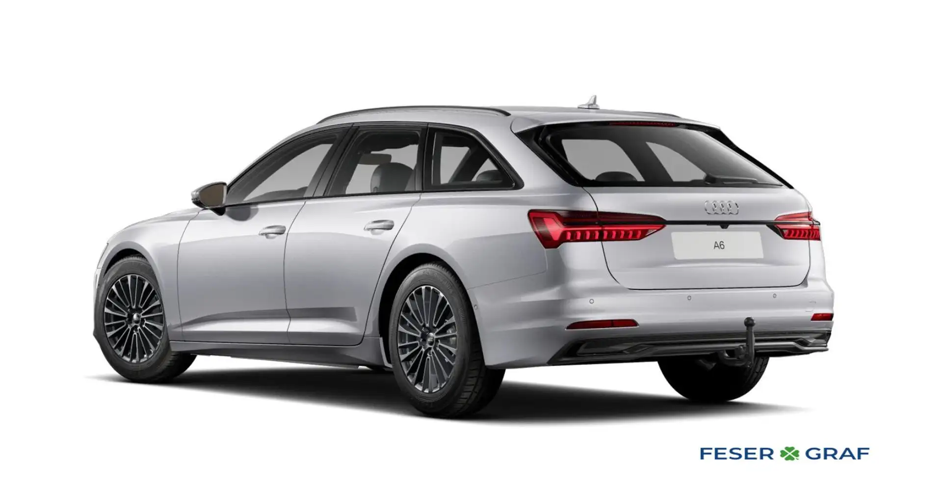 Audi A6 Avant 45 TFSI S tr. Matrix-AHK-Kamera-ACC Silber - 2