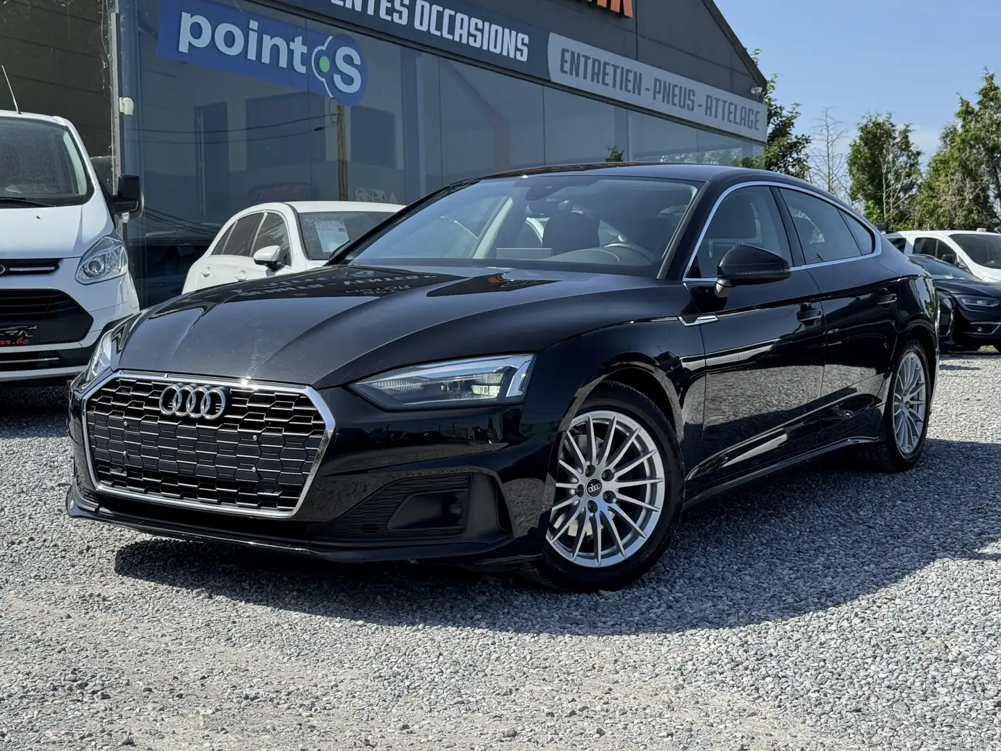 Audi A5 Sportback 30 TDi  **12 MOIS DE GARANTIE** Noir - 1