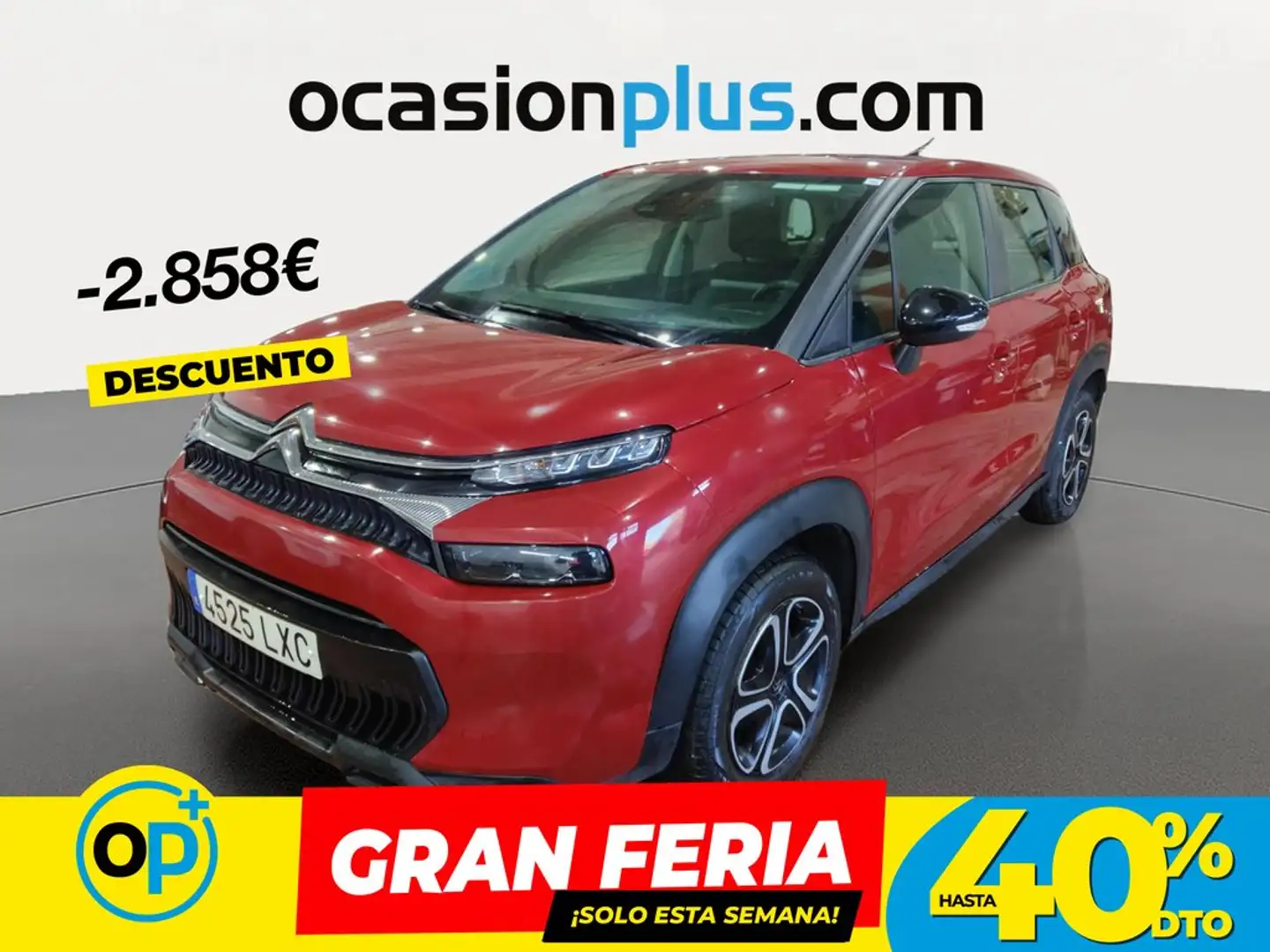 Citroen C3 Aircross Puretech S&S Live Pack 110 Rojo - 1