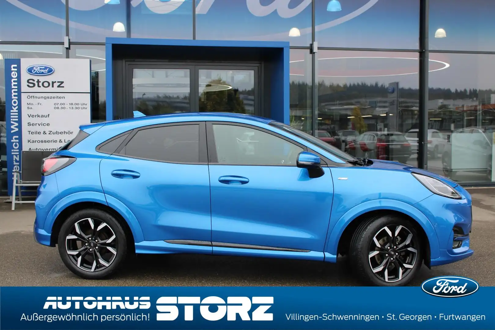 Ford Puma ST-Line X WINTER PAKET|FAHRASSI PAKET|AHK ABNEHMBA Blau - 2