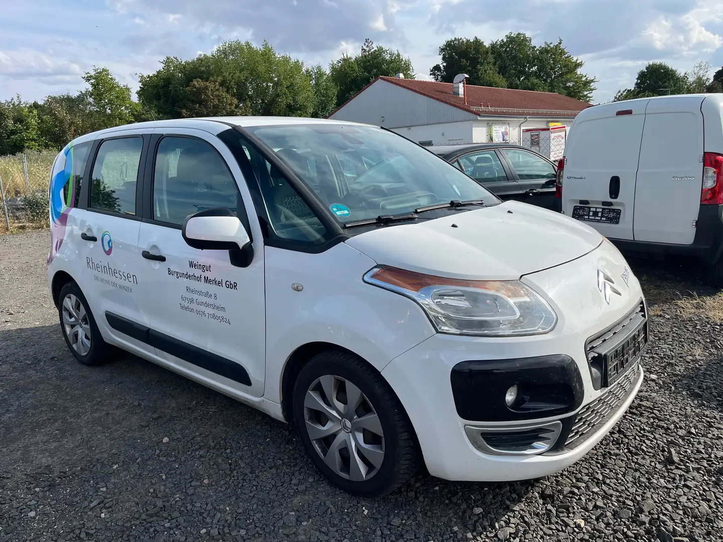 Citroen C3 Picasso HDi 1,6L  Klima Weiß - 2