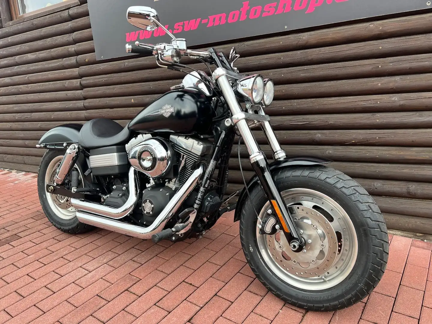 Harley-Davidson FXD F Dyna Fat Bob *viele Extras* Schwarz - 2
