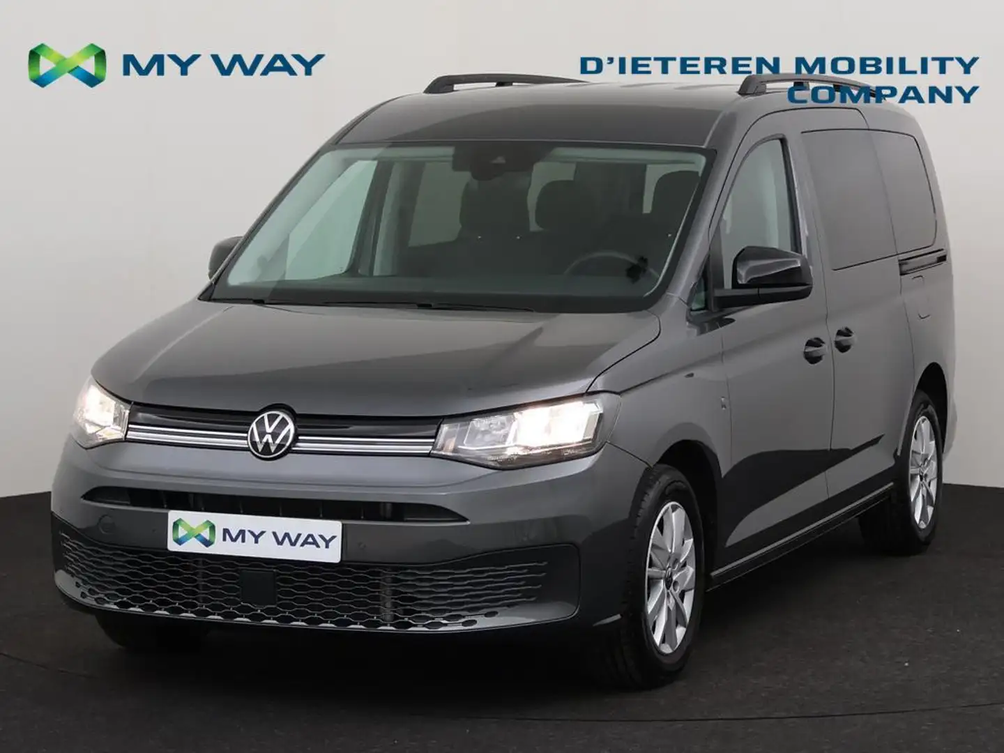 Volkswagen Caddy LIFE 1.5 TSI 116 PK DSG-7 / Cruise Control / Camera / Apple Carplay Gris - 1