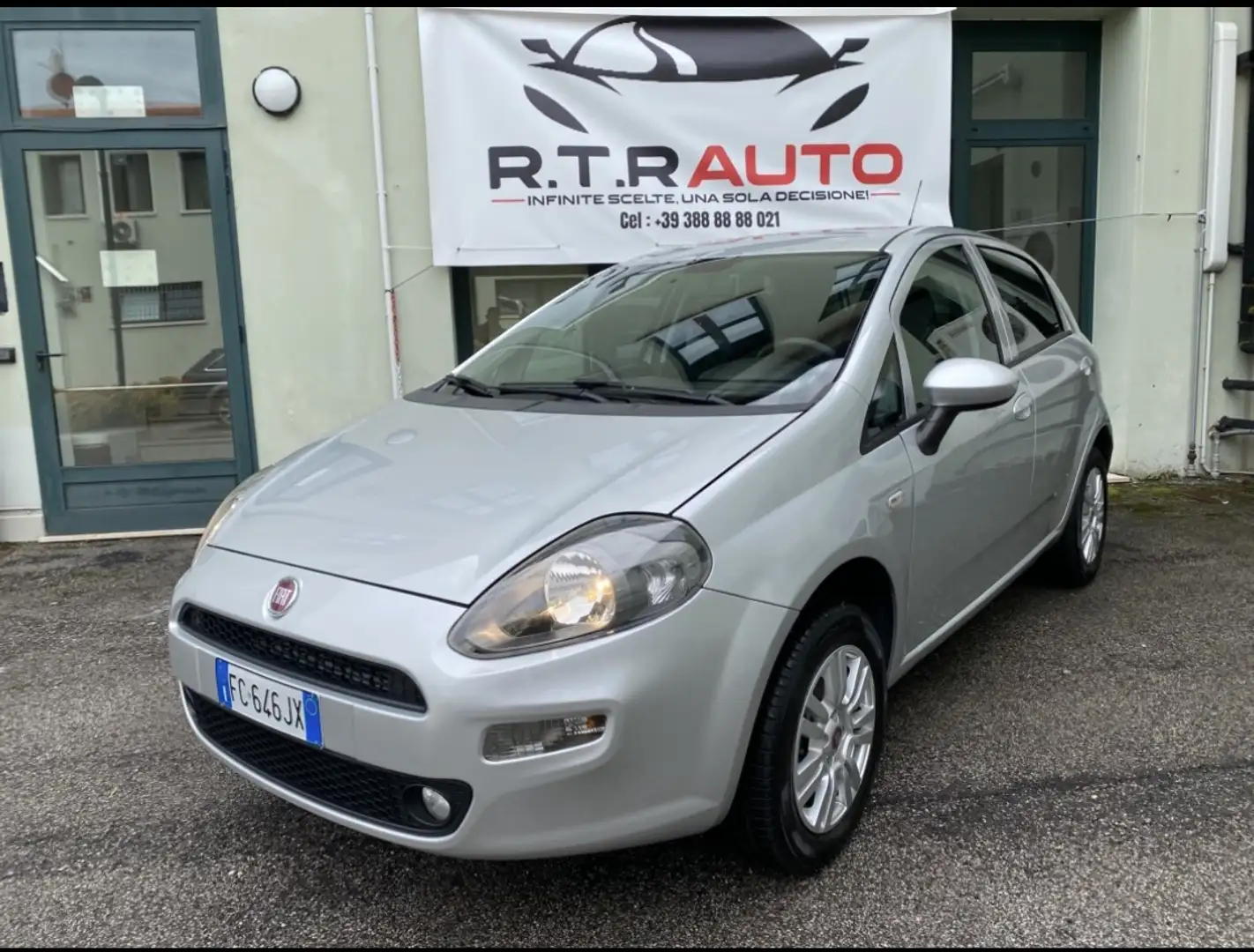Fiat Punto Evo 1.4 8V Natural Power Lounge METANO Gris - 1
