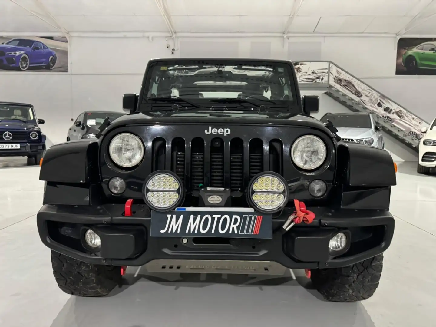 Jeep Wrangler 2.8CRD Sahara Aut. Negro - 2