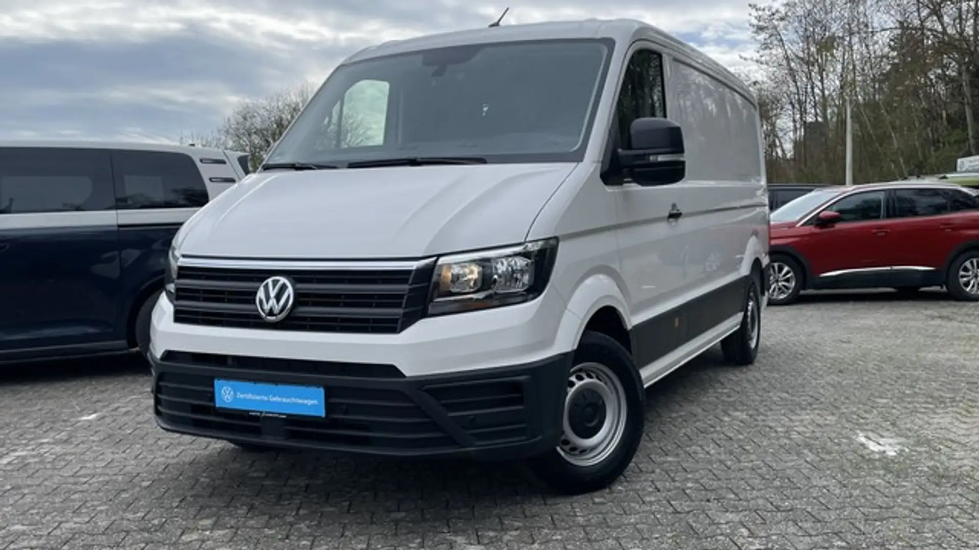 Volkswagen Crafter 35 2.0 TDI MR AHK+KAMERA+scheckheftgepflegt Beyaz - 1